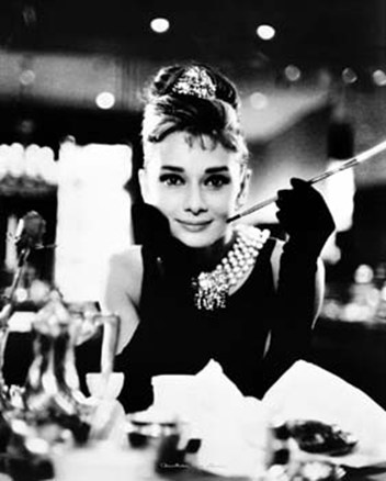 Audrey Hepburn as Holly Golightly (http://www.altfg.com/blog/actors/audrey-hepburn-lacma/)